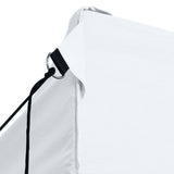 Vidaxl Party tent with 3 side walls foldable 3x4.5 m white