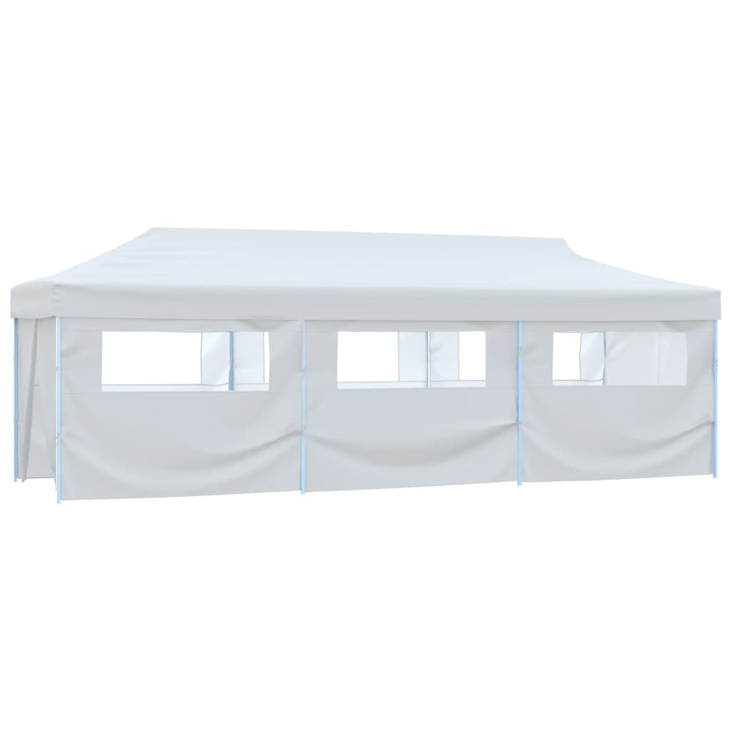 Vidaxl Partytent Pop-Up With 8 Side Walls 3x9 M White