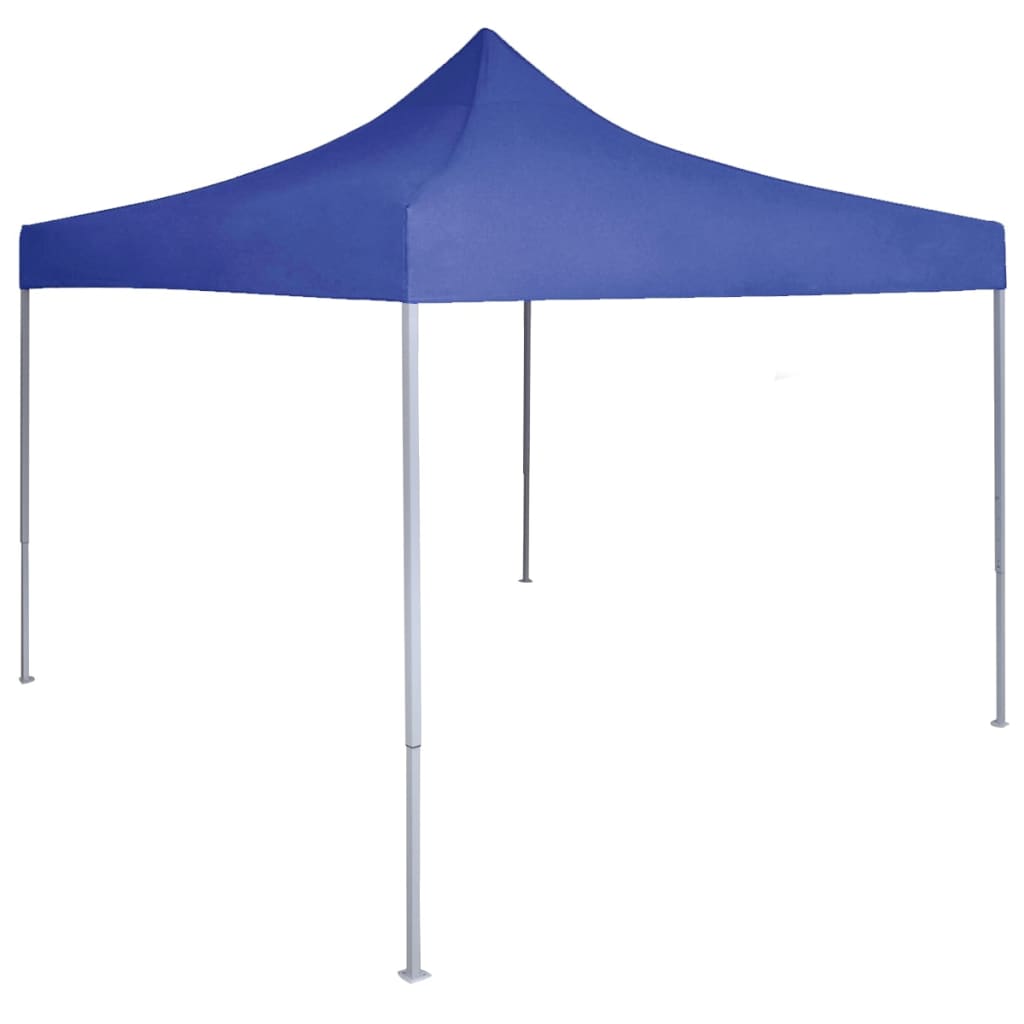 Vidaxl PartyTent profesionalmente plegable 2x2 m de acero azul