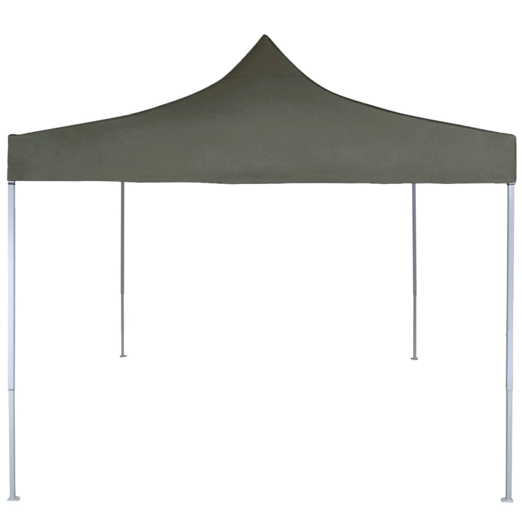 Vidaxl PartyTent Piegabile professionalmente 2x2 m Antracite in acciaio