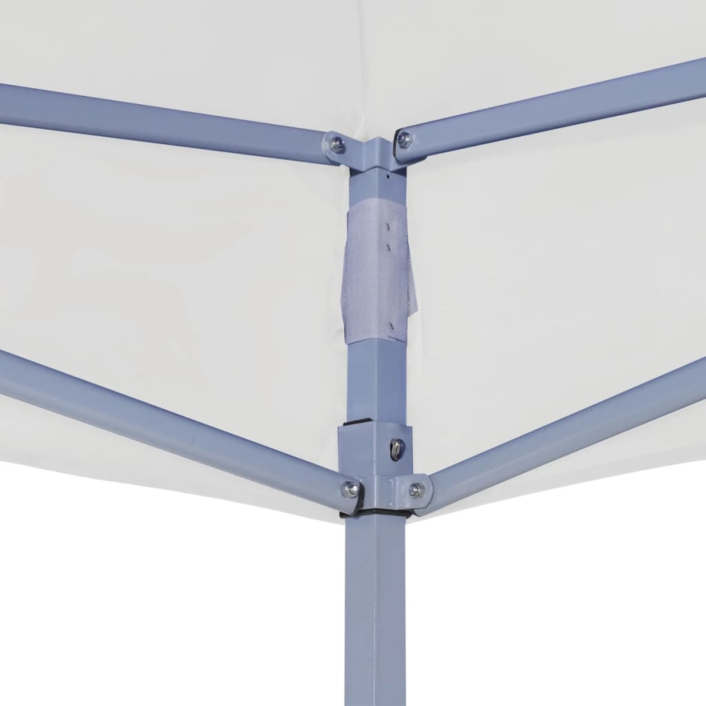 VidaXL Tente de fête professionnellement pliable 2x2 m acier blanc