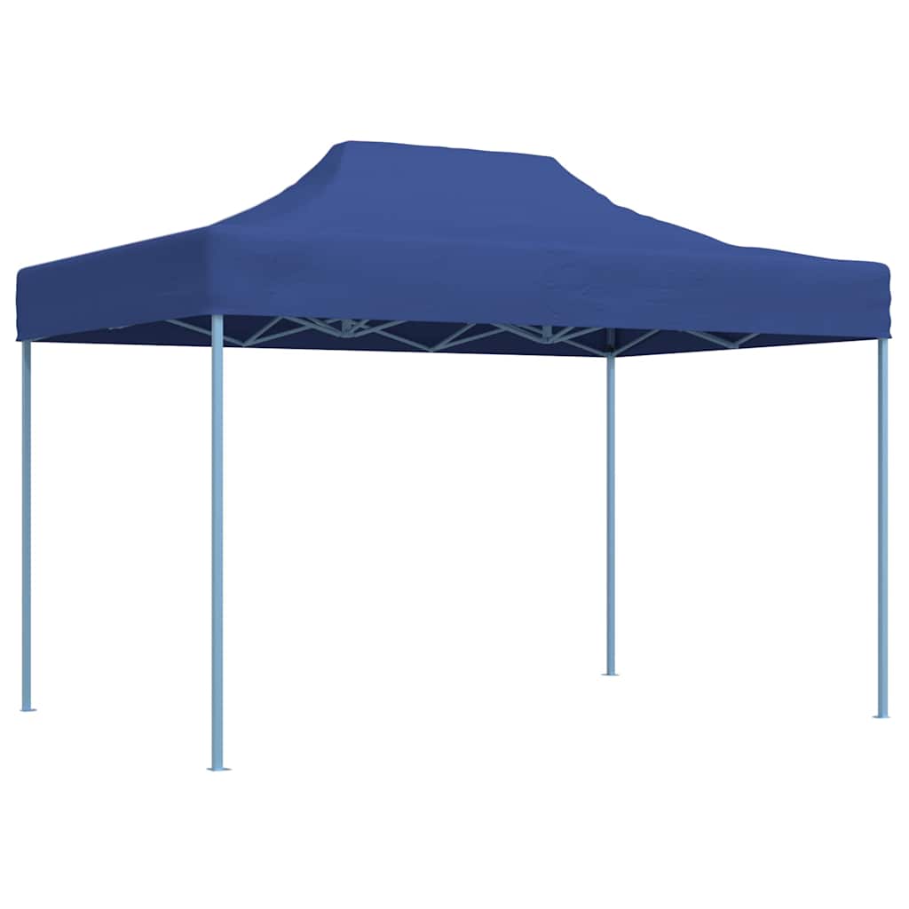 Vidaxl PartyTent pliable 3x4 m bleu en acier