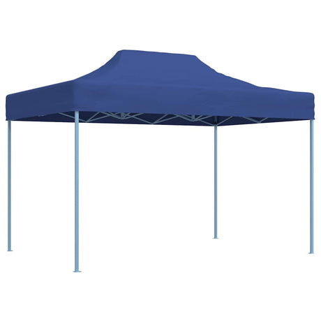 Vidaxl PartyTent pliable 3x4 m bleu en acier