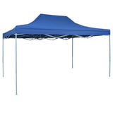 Vidaxl PartyTent pieghevole 3x4 m in acciaio blu