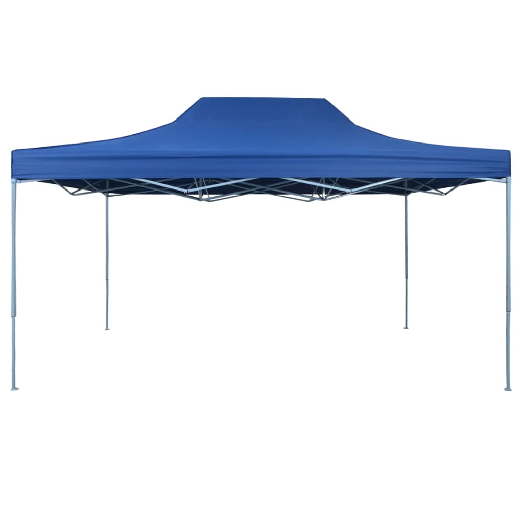 Vidaxl PartyTent skládací 3x4 m ocel modrá