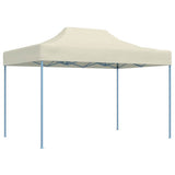 Vidaxl PartyTent pliable de 3x4 m crème en acier