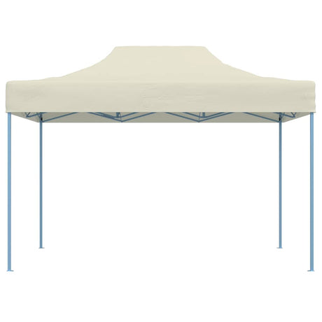 Vidaxl PartyTent pliable de 3x4 m crème en acier