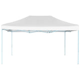 Vidaxl PartyTent plegable 3x4 m de acero blanco