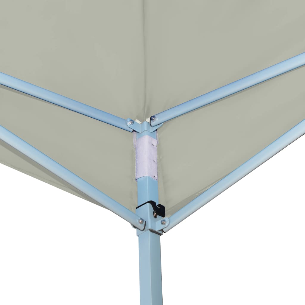 Vidaxl arbor pliable 5x5 m crème