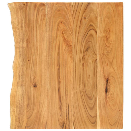 Plan de lavabo Vidaxx 58x52x2,5 cm bois d'acacia massif