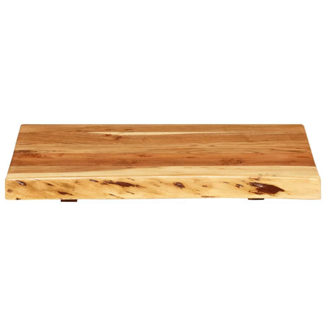 Plan de lavabo Vidaxx 58x52x3,8 cm bois d'acacia massif