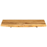 Plan vasque Vidaxx 80x52x2,5 cm bois d'acacia massif