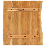 Plan de lavabo Vidaxx 80x52x3,8 cm bois d'acacia massif