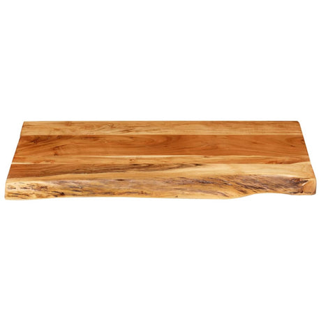 Plan de lavabo Vidaxx 80x52x3,8 cm bois d'acacia massif