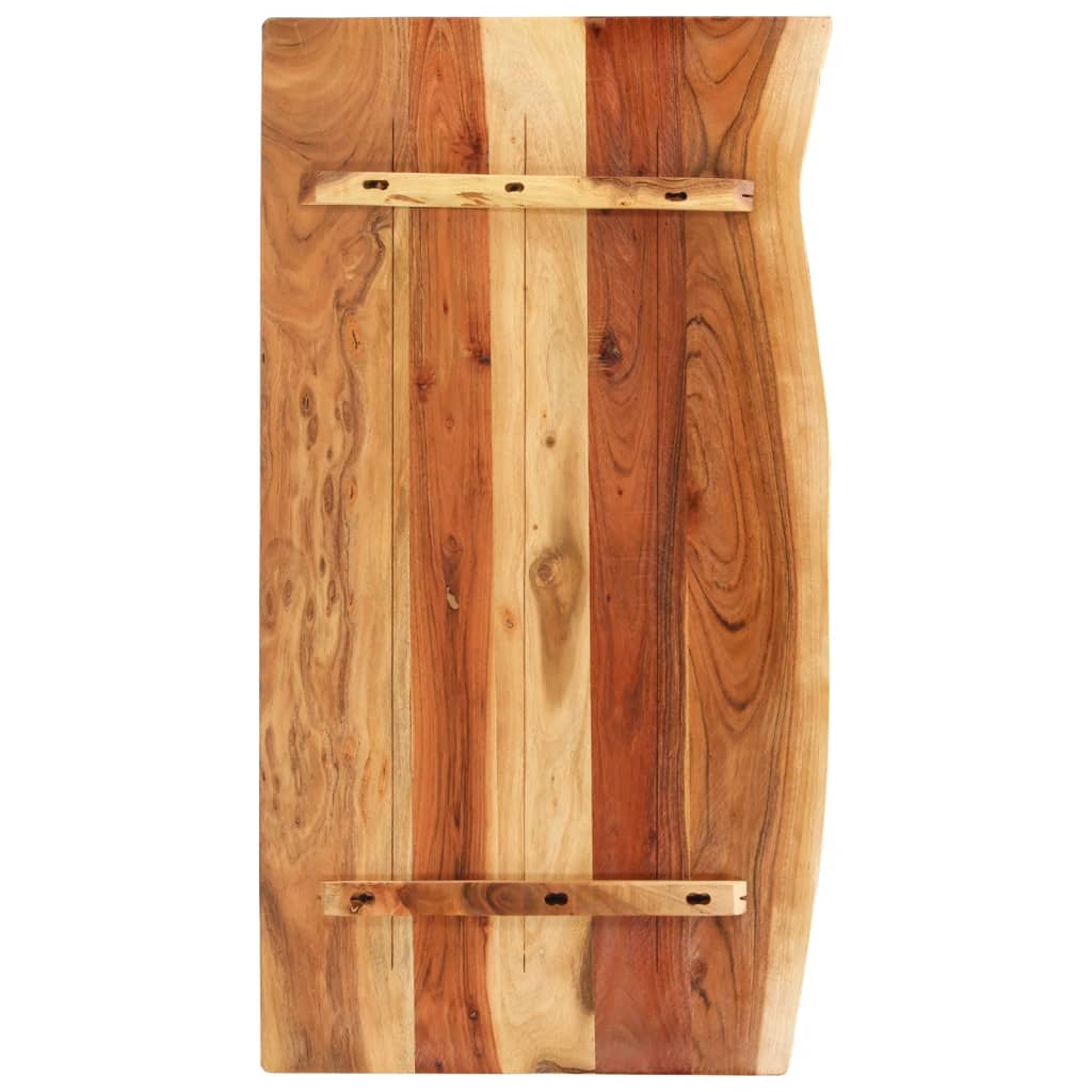 Plan vasque Vidaxx 100x52x2,5 cm bois d'acacia massif