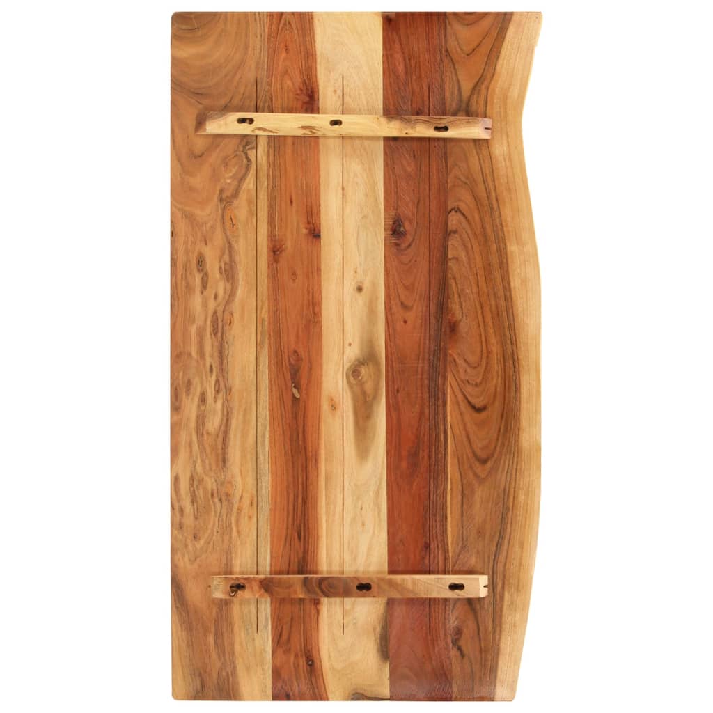 Plan vasque Vidaxx 100x52x3,8 cm bois d'acacia massif