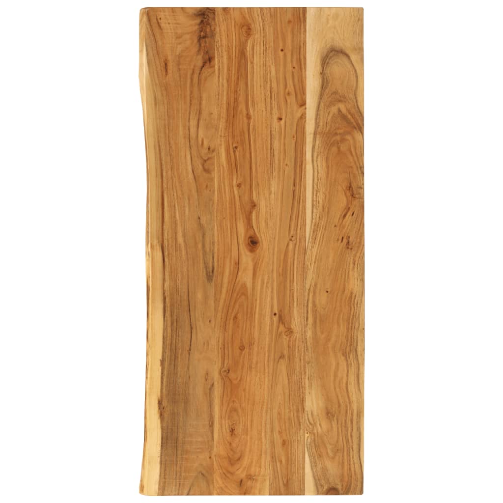 Plan vasque Vidaxx 114x52x2,5 cm bois d'acacia massif