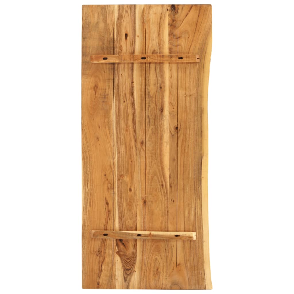 Plan de lavabo Vidaxx 114x52x4 cm bois d'acacia massif
