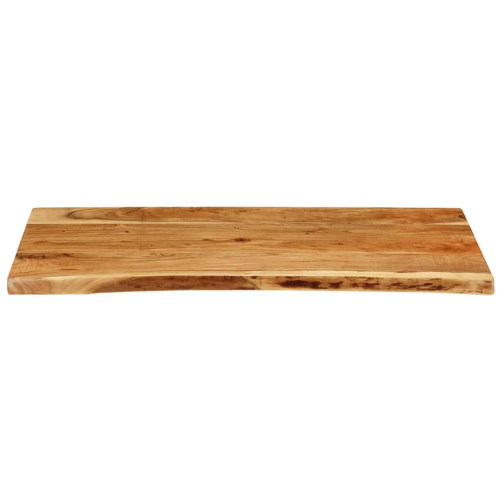 Plan de lavabo Vidaxx 114x52x4 cm bois d'acacia massif