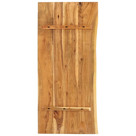 Plan vasque Vidaxx 140x52x3,8 cm bois d'acacia massif