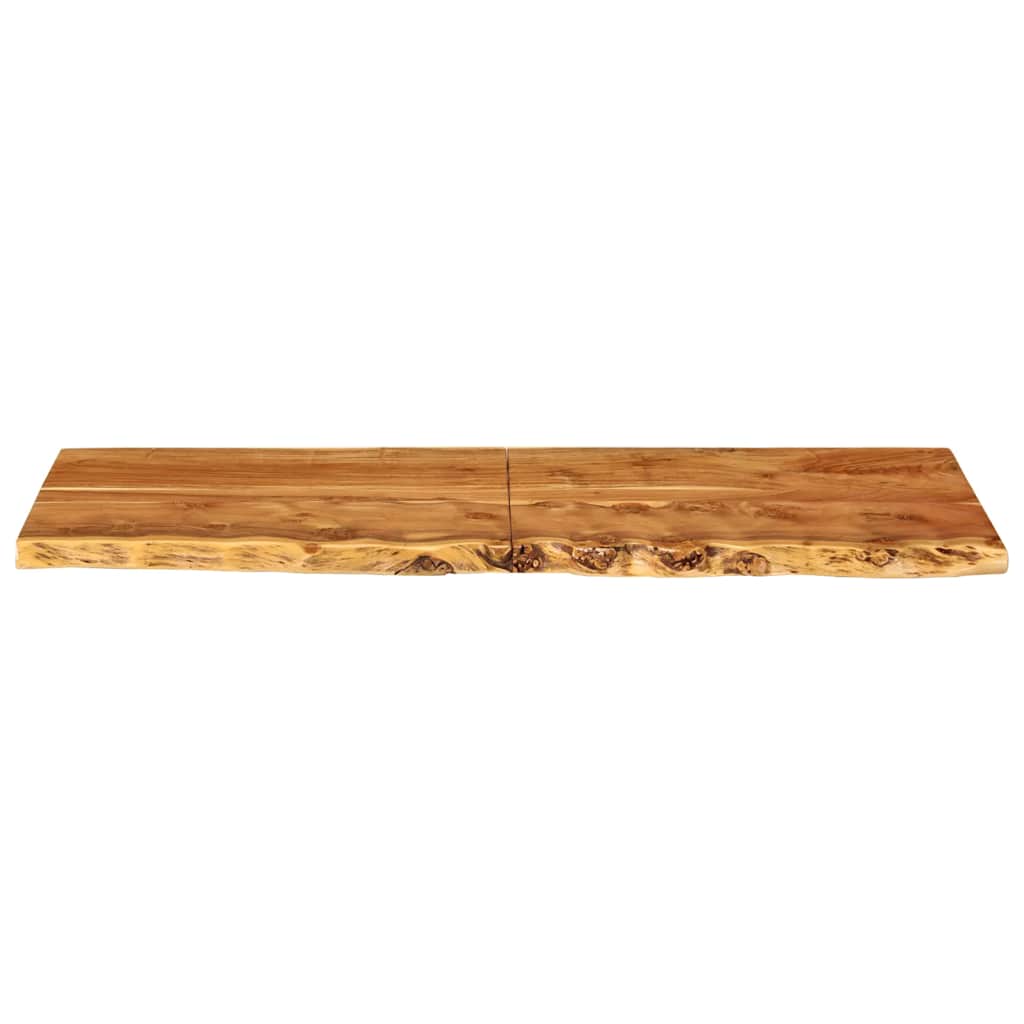 Plan vasque Vidaxx 140x52x3,8 cm bois d'acacia massif