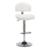 Vidaxl barstoelen 2 st kunstleer wit