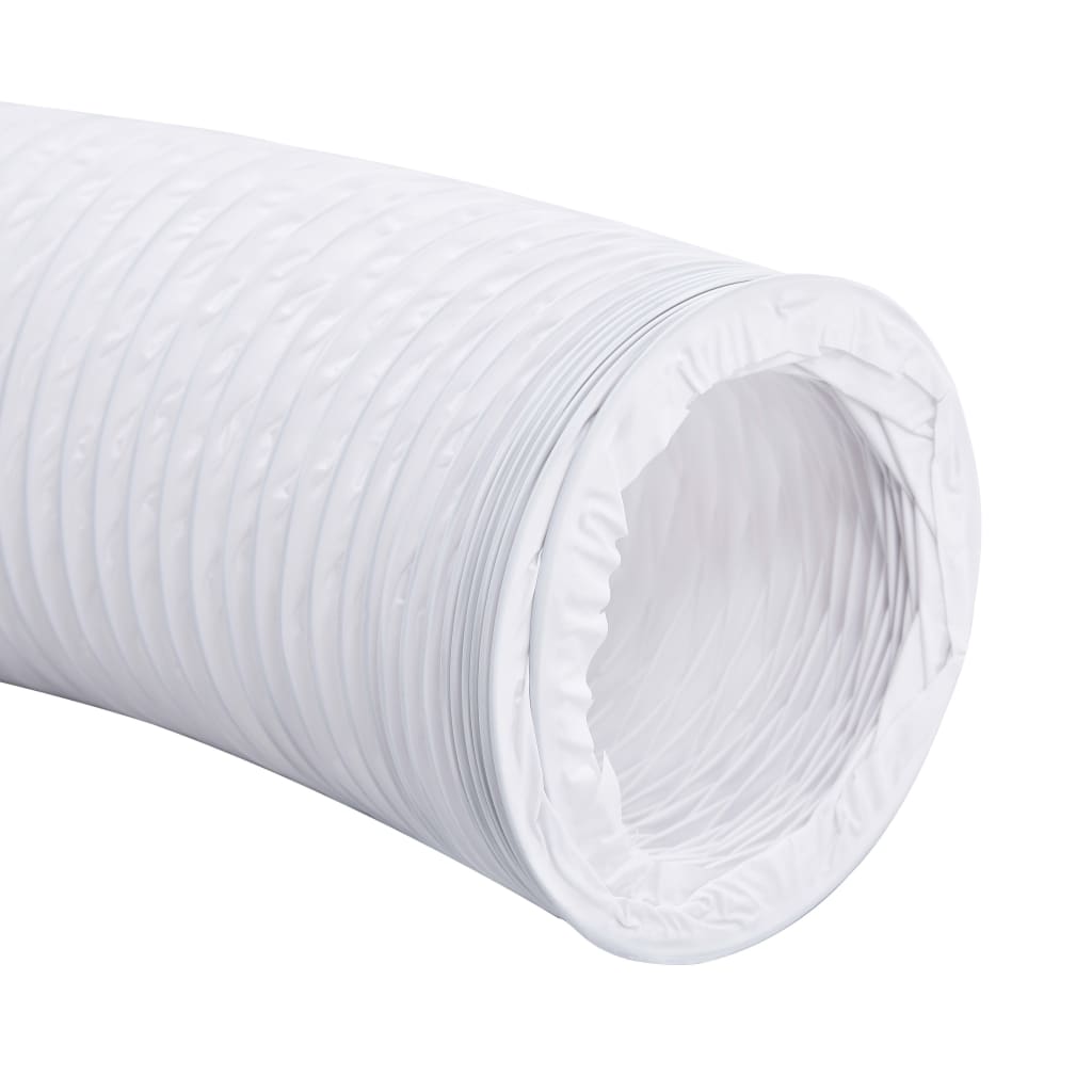 Tubo di estrattore Vidaxl 6 m 12,5 cm PVC