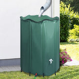 Vidaxl Rain Barrel skládací s kop 1250 l