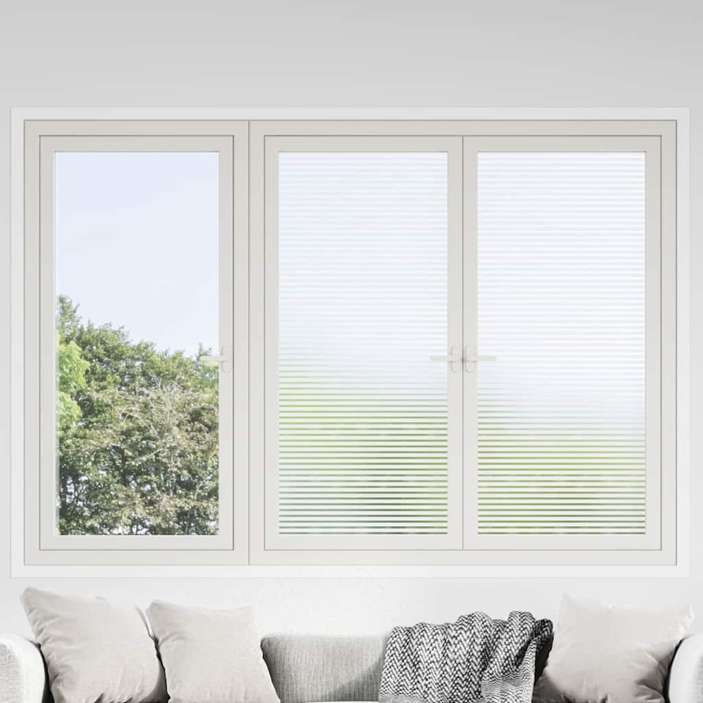 Vidaxl Window Film Striping Match Match 0,9x50 M PVC