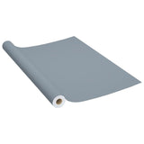 Vidaxl Meuble Huile auto-adhésive 500x90 cm PVC Gray