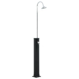 Vidaxl Solardouche 20 L 214 cm svart