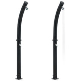 Vidaxl Solardouche 20 L 214 cm noir