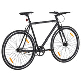 Vidaxl Bicycle con marcia fissa 700 C 51 cm nero