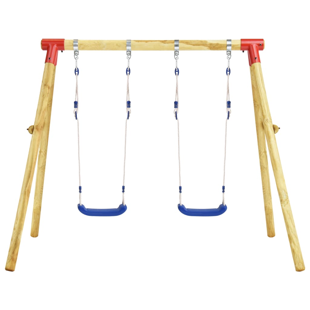 Vidaxl Swings Set 230x130x166 cm Pine legno