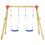 Vidaxl Swings Set 230x130x166 CM Pine Wood