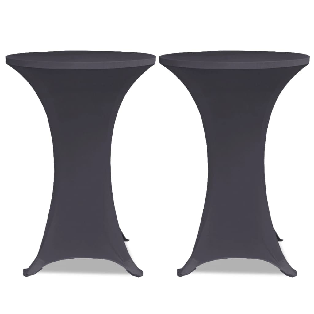 Vidaxl Table Couper Stretch 4 ST 60 cm anthracite