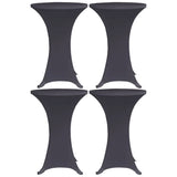 Vidaxl Table Couper Stretch 4 ST 70 cm anthracite