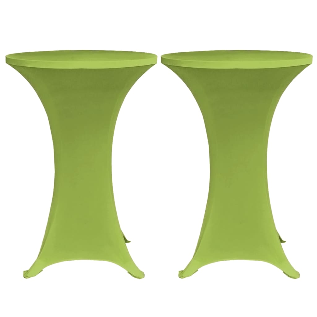 Vidaxl Cubierta de la tabla estiramiento 4 ST 60 cm verde