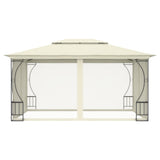 Vidaxl Arbor con reti 300x400x265 cm crema