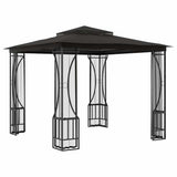 Vidaxl Arbor avec NETS 300x300x265 cm anthracite -colored