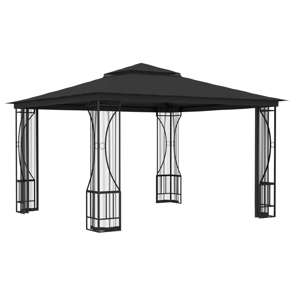 Vidaxl Arbor avec NETS 300x300x265 cm anthracite -colored