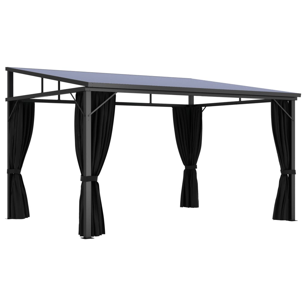 Vidaxl Arbor con tenda 405x294x244 cm antracite