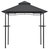 Vidaxl Barbecue Pavilion 240x150x255 cm Anthracite en acier