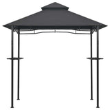 Vidaxl Barbecue Pavilion 240x150x255 cm Anthracite en acier