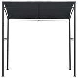 Vidaxl Barbecue Pavilion 215x150x220 cm Anthracite en acier