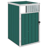 Vidaxl Rangement de cuisson à déchets 72x81x121 cm en acier vert