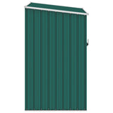 Vidaxl Garden Shed 87x98x159 cm pocinkano jekleno zeleno