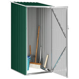 Vidaxl jardin hangar 87x98x159 cm en acier galvanisé vert