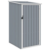 Vidaxl Garden Shed 87x98x159 cm pocinkano jekleno sivo