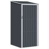 Vidaxl hangar de jardin 87x98x159 cm anthracite en acier galvanisé